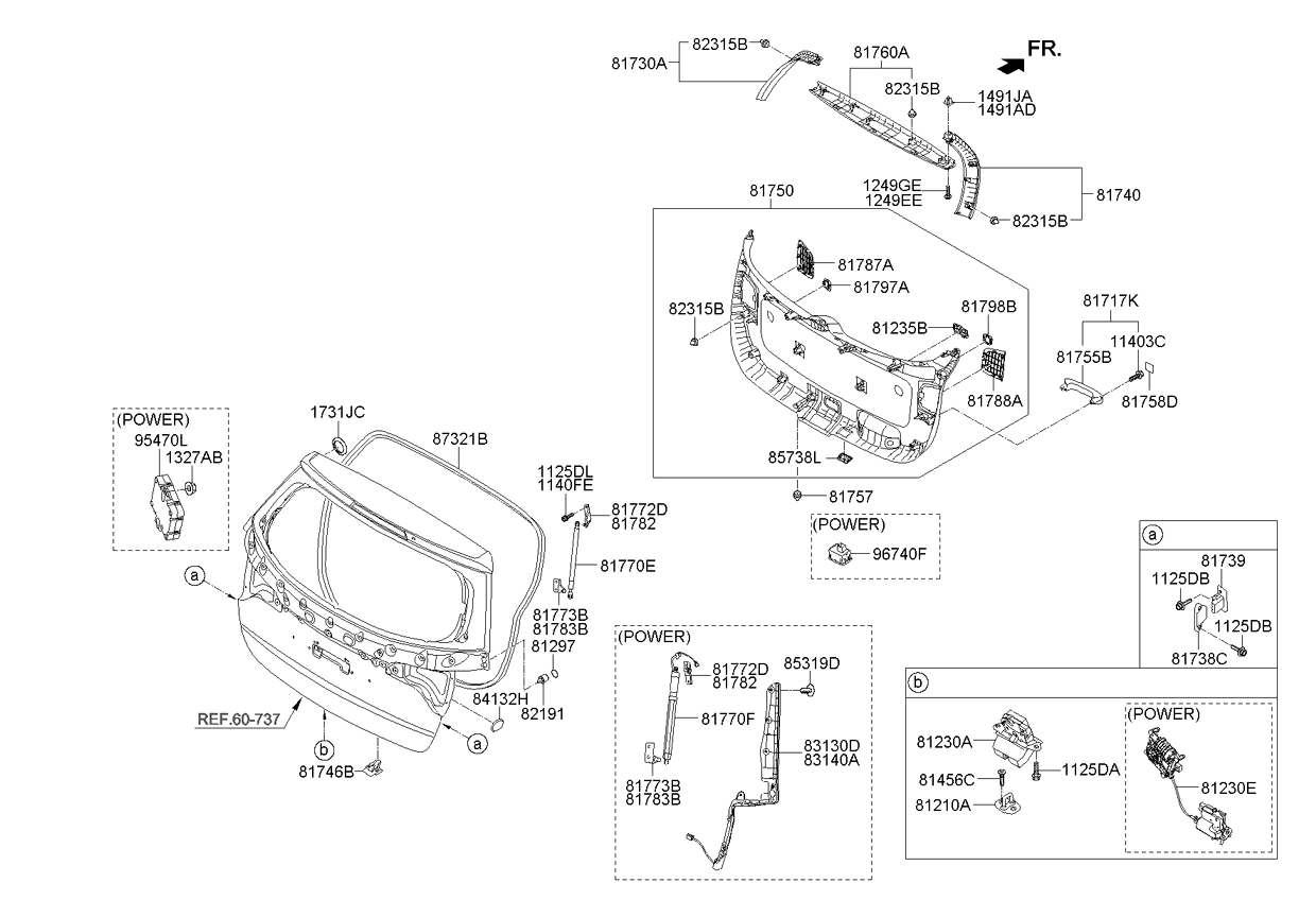 АМОРТИЗАЦИОННАЯ СТОЙКА БАГАЖНИКА LIFTER ASSY - TAILGATE 817711U500 для  автомобиля KIA купить в «Korea-Piter»